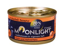 Moonlight Dinner Nr 1 - Kurczak i serca kurze w sosie własnym 80g