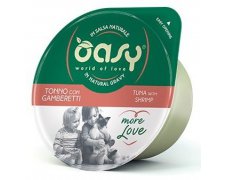 Oasy Kot More Love Cup Tuńczyk i krewetki kubek w naturalnym sosie 80g