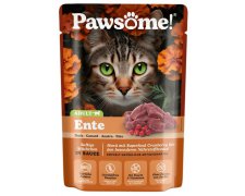 Pawsome Adult kawałki mięsa w pysznym sosie kaczka saszetka 85g