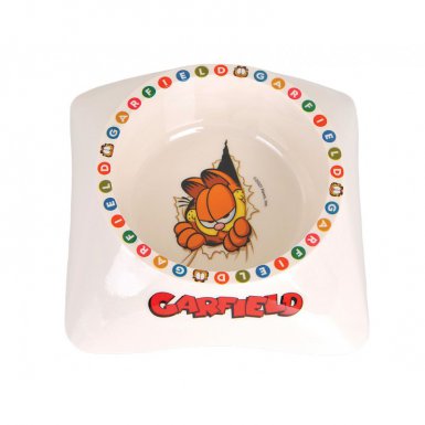 Garfield Miska z melaniny dla kota lub małego psa biało-szara