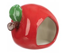 Trixie Domek dla chomików, myszy w kształcie jabłka 13x10x10cm