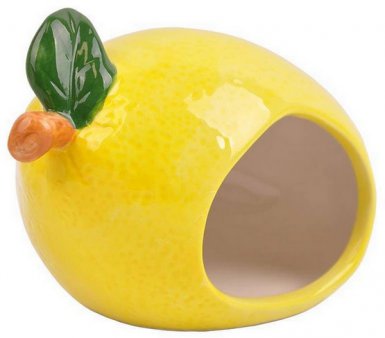 Yarro Moderna Domek ceramiczny dla chomika cytrynka 
