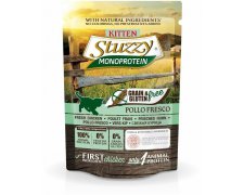 Stuzzy Monoproteinowa mokra karma dla kociąt z kurczakiem saszetka 85g