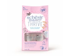 Schesir Baby Thrive multipack bezzbożowa karma mokra dla kociąt kurczak z wątróbką 20x8g