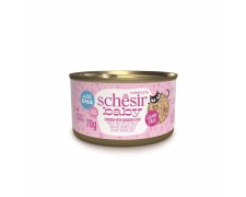Schesir Baby karma mokra dla kociąt o smaku kurczaka z wątróbką 70g