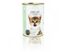 Fine Cat Kitten karma mokra dla kociąt z indykiem 415g