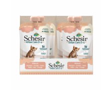 Schesir Kitten Care 0-6 karma mokra dla kociąt pasta z kurczaka 150g