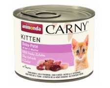 Animonda Carny Kitten Baby-Pate smakowite kawałki w pysznym sosie 200g