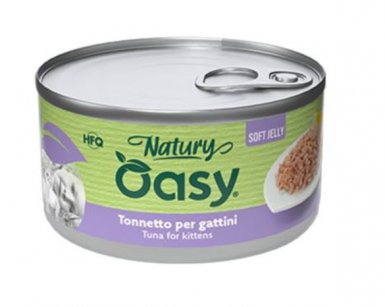 Oasy Natury Kitten 50% naturalnego mięsa w galaretce dla kociąt 85g