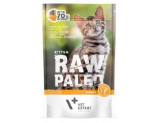 Vet-Expert Raw Paleo Kitten monobiałkowa saszetka dla kociąt 100g