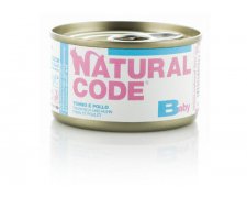 Natural Code puszka dla kociąt 85g