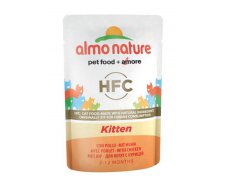 Almo Nature HFC Cuisine Kitten świeże mięso gotowane w bulionie saszetka 55g