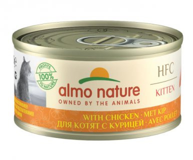 Almo Nature HFC Natural kitten naturalna puszka w sosie dla kota 70g