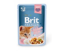Brit Premium Chicken Fillets Kitten 85g