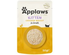 Applaws saszetka dla kota Kitten Kurczak w rosole 50g