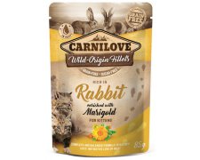 Carnilove Cat Rabbit & Marigold Kitten - królik i nagietek saszetka 85g