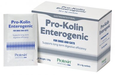 Protexin Veterinary Pro-Kolin Enterogenic preparat wzmacniający sluzówkę jelitową 30 saszetek 4g