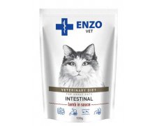 Enzo Vet Intestinal karma na zaburzenia żołądkowo jelitowe z jagnięciną w sosie dla kota 100g