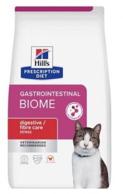 Hill's Feline Prescription Diet Gastrointestinal Biome Stress uspokajająca karma dla kotów z zaburzeniami trawienia
