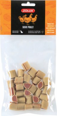 Zolux Przysmak naturalny dla psa Sushi z kurczakiem 100g