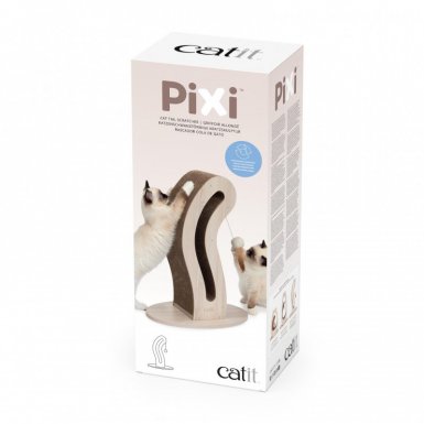 CatIt Pixi Scratcher Cat Tail drapak dla kota kartonowy w kształcie kociego ogona 45x23.5x58.5cm