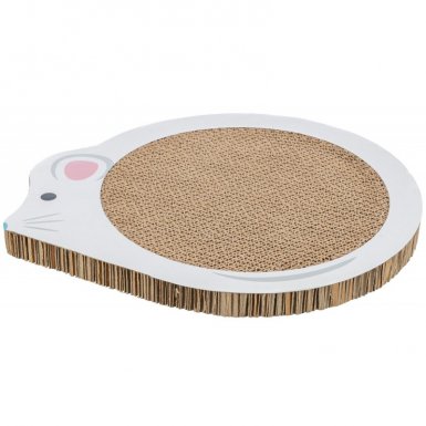Trixie Junior drapak kartonowy w kształcie myszy dla kota z kocimiętką 35x2.5x29.5cm 