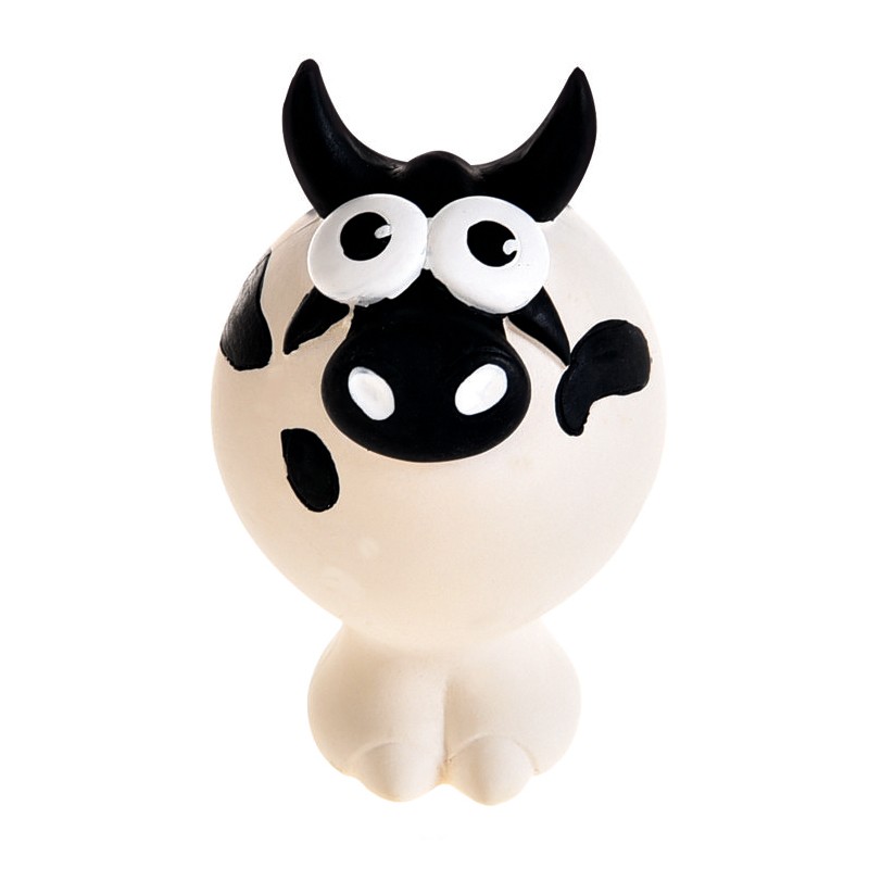 Barry King Zabawka lateksowa krowa z dźwiękiem dla psa 11,5cm
