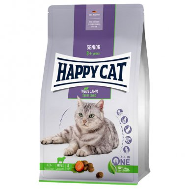 Happy Cat Senior Farm Lamb karma z jagnięciną dla kotów powyżej 8 roku życia