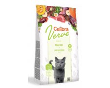 Calibra Cat Verve GF Adult Lamb & Venison 8 + karma bezzbożowa z dużą zawartością świeżej jagnięciny i dziczyzny dla seniorów