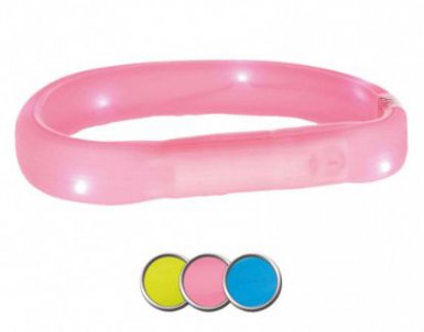 Trixie obręcz z lampą błyskową L–XL 70 cm/30 mm