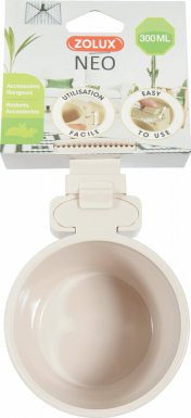 Zolux miska plastikowa NEO do zawieszenia śr. 9,5cm 300ml