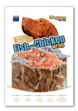 Magnum Fish with Chicken Wrap przysmak z kurczakiem i rybą