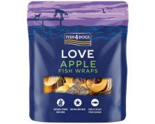 Fish4Dogs Apple Fish Wraps 90g