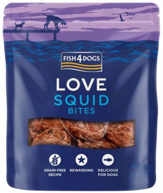 Fish4Dogs Squid Bites 80g