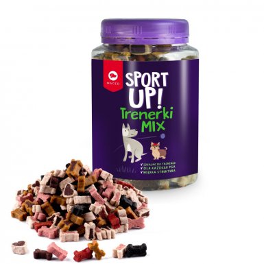 Maced Sport Up mięsne kostki dla psa różne smaki 300g