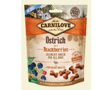 Carnilove Crunchy Snack Ostrich & Blackberries With Fresh Meat struś jeżyna 200g