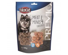 Trixie Meat Minis kurczak kaczka wołowina jagnięcina 4 smaki w jednym 100g