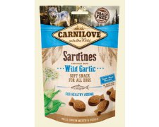 Carnilove Semi Moist Snack Sardines Enriched With Wild Garlic 200g