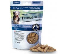 Chewies Lucky Bits Adult Okoń & kurczak przysmak superfood dla psa 100g