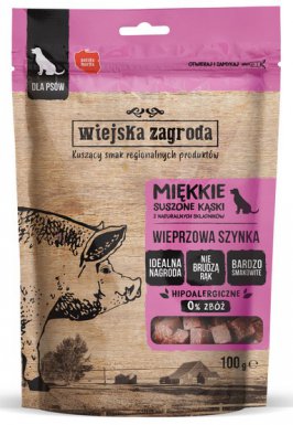 Wiejska Zagroda Przysmak Kąski wieprzowa szynka 100g