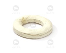 Maced ring prasowany biały