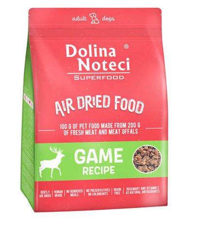 Dolina Noteci Superfood suszona karma z dziczyzną dla psa 1kg
