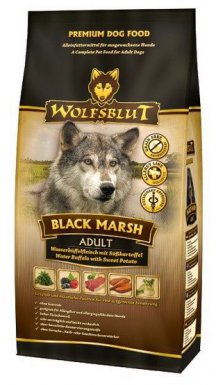 Wolfsblut Dog Black Marsh- bawół i dynia