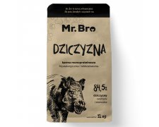 Mr.Bro Monoproteinowa Sucha Karma dla psów dorosłych z dziczyzną