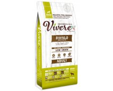 Vivere Dog Low Grain Medium Adult Buffalo karma dla dorosłych psów z bawołem