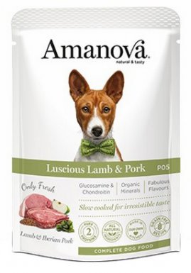 Amanova Dog Adult Luscious karma mokra z jagnięciną i wieprzowiną dla psa