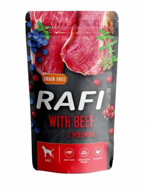 Rafi mokra karma dla psa saszetka 500g