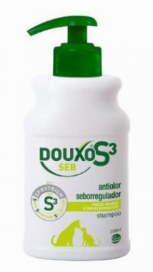 Douxo S3 SEB szampon dla skóry tłustej lub łupieżowej (łojotokowej) dla psów i kotów 200ml 