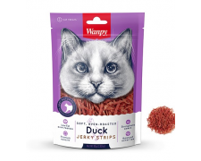 Wanpy Chicken Jerky Strips miękkie paseczki z kaczki dla kota 80g
