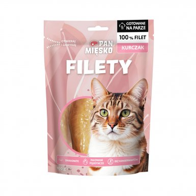 Pan Mięsko filet z kurczaka przysmak dla kota 100g